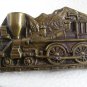 Vintage Train Locomotive Steam Engine Belt Buckle 62917