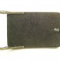 Vintage Gold Tone Embossed Leather BORCHERT INGERSOLL Belt Buckle 1417