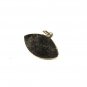 1960's / 70's Silvertone & Green Football Charm Unbranded 32116