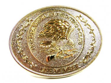 North American Hunting Club Life Member Belt Buckle Unbranded 102015