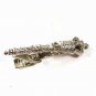 Vintage Silver Tone Sceptre Tie Clasp Unbranded 5316