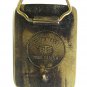 1970's REIDEL International Inc. Brass Belt Buckle By BTS Made In USA 21817
