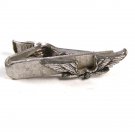 1950's - 60's Silvertone Pilot Wings ? Tie Clasp Unbranded.101615