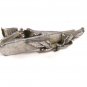 1950's - 60's Silvertone Pilot Wings ? Tie Clasp Unbranded.101615