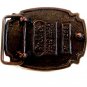 Vintage Handmade American Eagle Belt Buckle by Buckler ab