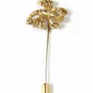 Vintage Gold Tone Lobster Stick Pin 8416