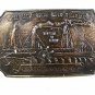 1974 Great North River Steamboat CLERMONT Belt Buckle By Bergamont 81816