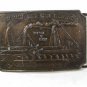 1974 Great North River Steamboat CLERMONT Belt Buckle By Bergamont 81816