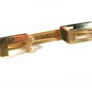 Vintage Huge Goldtone Initials R.B. Tie Clasp By ANSON 42816
