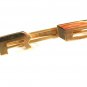 Vintage Huge Goldtone Initials R.B. Tie Clasp By ANSON 42816