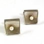 Vintage Silvertone & Real Pearl Cufflinks PATENT NO. 2974381 52917
