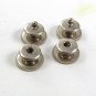 Deco Silver Tone Mother of Pearl KUM-A-PART Cufflinks By BEAR & WILDE 3117