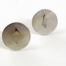 Vintage Silvertone Cufflinks By SWANK 5117