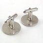 Vintage Silvertone Cufflinks By SWANK 5117