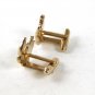 Vintage Gold Tone Big Mouth Bass Fish Cufflnks 91516