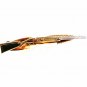 Vintage Goldtone Hunting Rifle Tie Clasp By HICKOK U.S.A. 32116