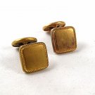 New Old Store Stock Edwardian / Victorian Gold Tone Cufflinks 92416i