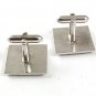 1960's-70's Silvertone Fleur de Lis Cufflinks By SWANK 5917