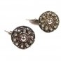 Signed 835 Silver Modernistic Orb Cufflinks by ???? 101215