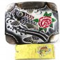 Koi Fish White Green Red Belt Buckle By ED HARDY 33116 With Tag