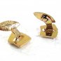 Goldtone Cards 4 Aces Cufflinks Marked ME1 8417