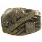 Vintage Bass Anglers Sportsmen Society Belt Buckle USA 31417