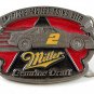 1992 Miller - America's Fastest Going Beer Belt Buckle Made In USA 91316