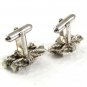 Vintage Silvertone 2 Logs Wrapped Together Cufflinks 71417