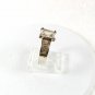 Sterling Silver Clear Sparkley Engagement Ring Size 7 By AVON 33116