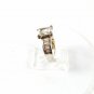 Sterling Silver Clear Sparkley Engagement Ring Size 7 By AVON 33116