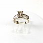Sterling Silver Clear Sparkley Engagement Ring Size 7 By AVON 33116