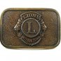 Vintage LIONS INTERNATIONAL Belt Buckle 1417