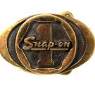 Snap On 1 Solid Brass Belt Buckle By BTS Made In USA 72616