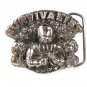 1983 Survivalist Belt Buckle By GREAT AMERICAN BUCKLE CO 6616