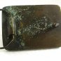 Vintage Army 876th Engineers Battalion Brass Belt Buckle 71217