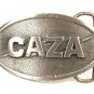Silver Tone CAZA Belt Buckle Unbranded 121615