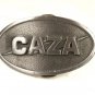 Silver Tone CAZA Belt Buckle Unbranded 121615