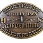 1982 Barbed Wire M. Kelly 1868 Belt Buckle Limited Collectors Buckle 31417