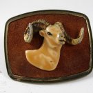 1979 Big Horn Sheep Belt Buckle By RAINTREE 111416