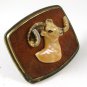 1979 Big Horn Sheep Belt Buckle By RAINTREE 111416