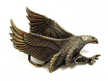 1979 American Eagle In Flight Belt Buckle By GREAT AMERICAN BUCKLE CO 121517