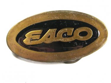 1970's ESCO Brass Belt Buckle by ESCO Made In USA 102015