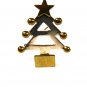 Mexican Sterling Silver Christmas Tree 2 Tone Brooch by HOB 73115