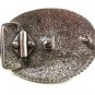 Western Cowboy Silver Tone Wild Horse Belt Buckle 1417