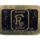 Vintage Record Supply Brass Belt Buckle 81016