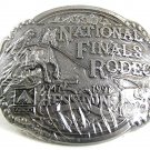 1947 - 1997 National Finals Rodeo HESSTON Belt Buckle 91217