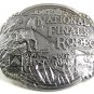 1947 - 1997 National Finals Rodeo HESSTON Belt Buckle 91217