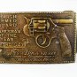 1970's Polish Armed Guard Marksman Belt Buckle By INDIANA METAL CRAFT 8216
