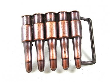 1970's - 80's Ammo Clip Belt Buckle 11116