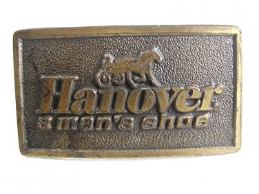 Vintage HANOVER A Man's Shoe Belt Buckle 8317